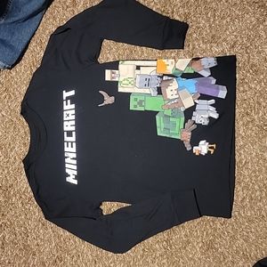 Minecraft long sleeve shirt